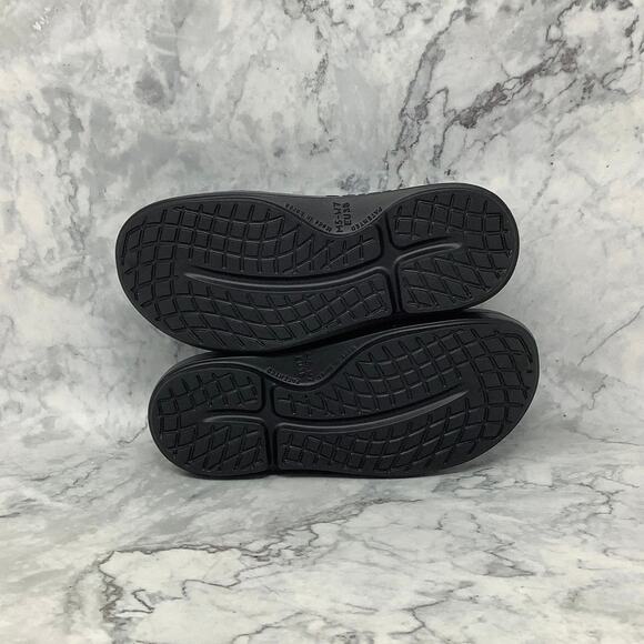 Oofos Mens 5 Womens 7 Black Oocloog Recovery Clog Mule Slip On Comfort H1-1 - Picture 6 of 9